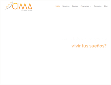 Tablet Screenshot of cimacoach.com